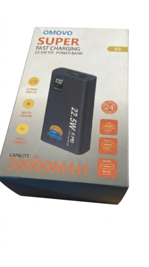 30000MAH OMOVO POWER BANK