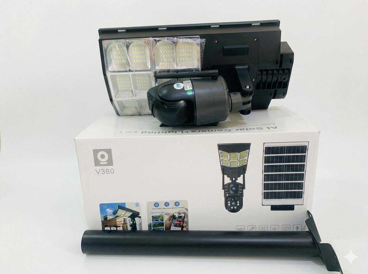 solar light cctv
